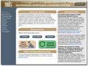 Nationwide Mortgage Licensing System and Registry (NMLS)